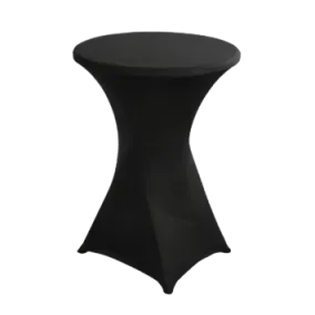Poseur/Cocktail Table with cover Hire