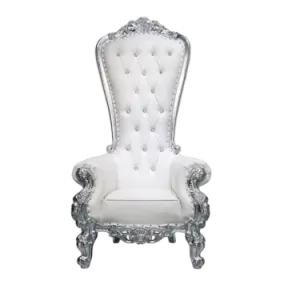 Silver Crown – Throne Chair Hire