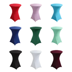 Cocktail/Poseur Table Linen Hire