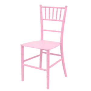 Children’s Pink Chiavari Chair Hire<br><span style="font-size: 14px;">(Suitable for children 3 - 6 years)