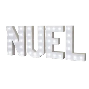 4ft Bold Light up Letters (£35.00 Each) Hire