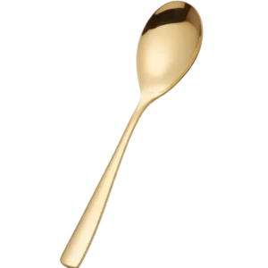 Gold Solid Serving Spoon Hire